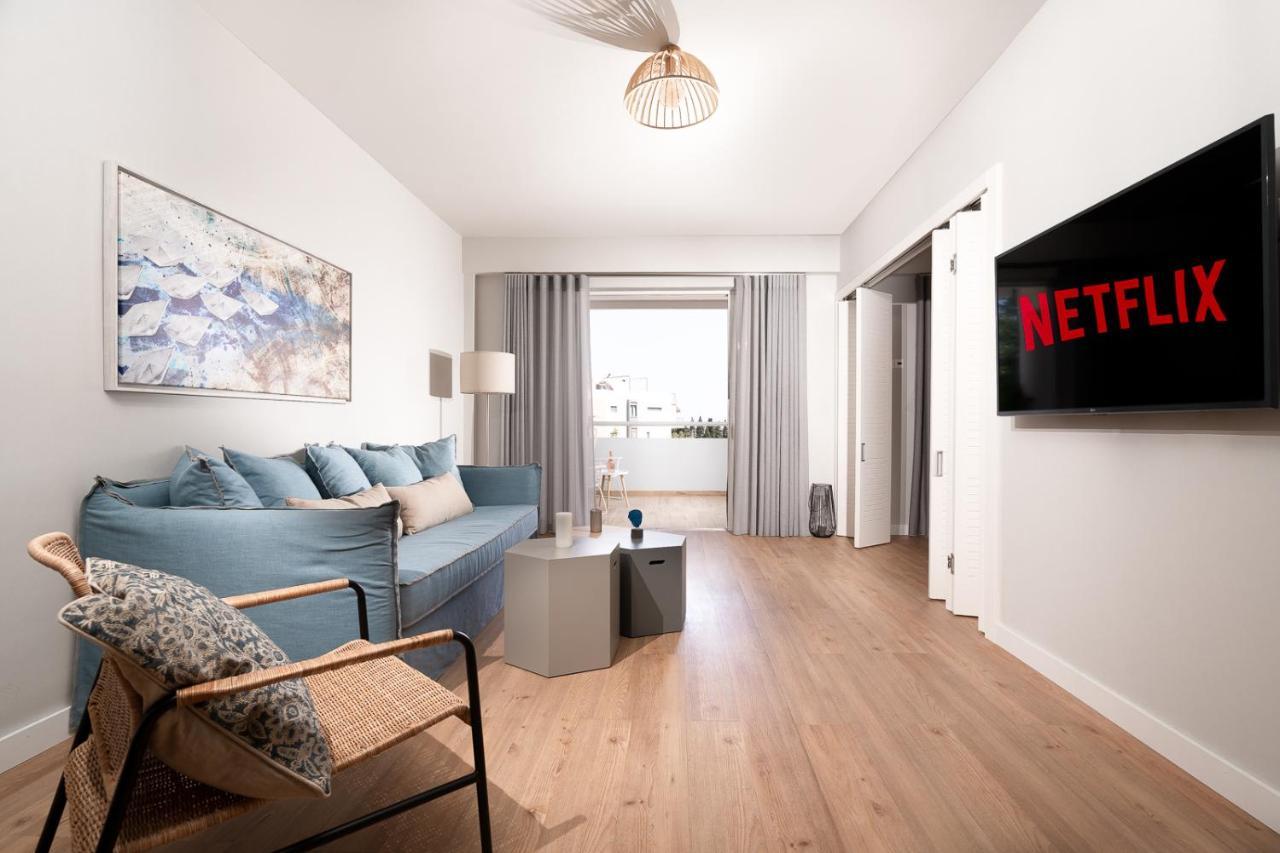Blue Avra Apartment By A&D Properties Pórto Ráfti Extérieur photo
