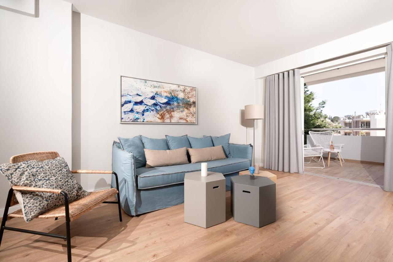 Blue Avra Apartment By A&D Properties Pórto Ráfti Extérieur photo