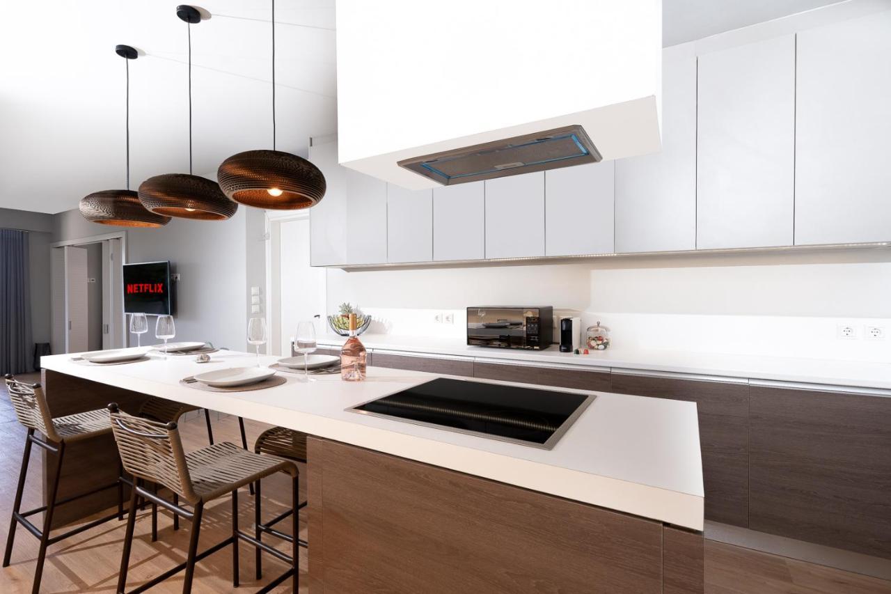 Blue Avra Apartment By A&D Properties Pórto Ráfti Extérieur photo