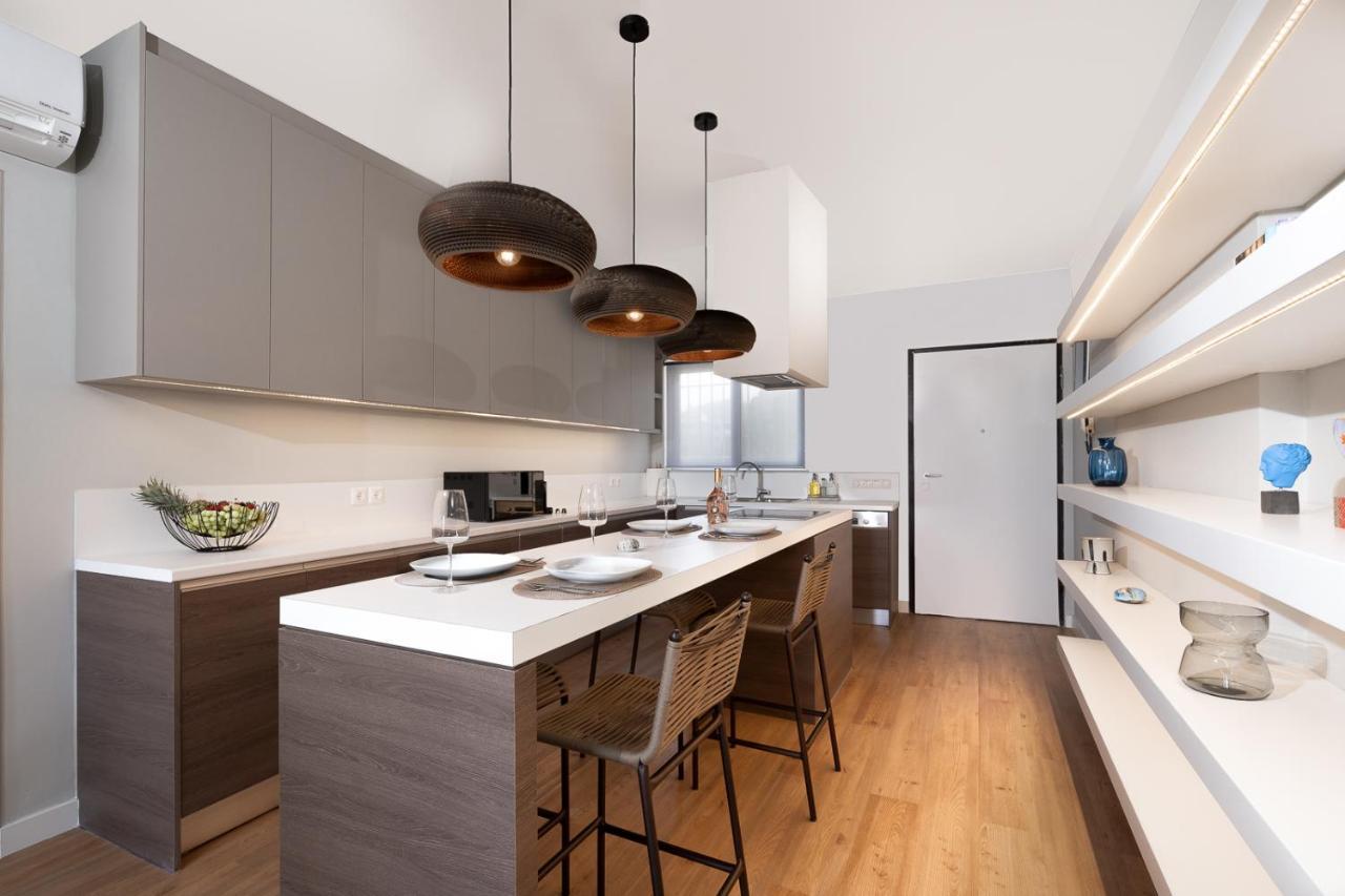 Blue Avra Apartment By A&D Properties Pórto Ráfti Extérieur photo